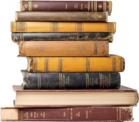 Unschool Home School photo day stack of books