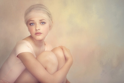  Studio portrait of a ballet dancer by Burbank photographer Leona Darnell